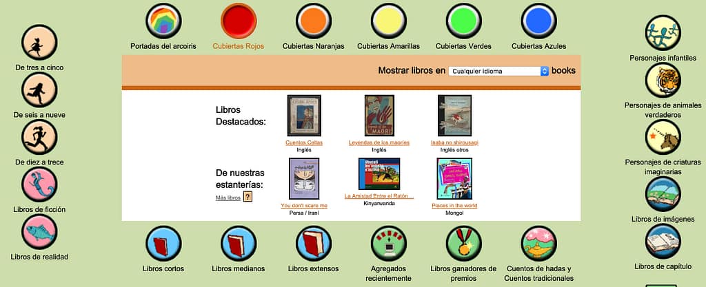 Bibliotecas y libros online para niños 1