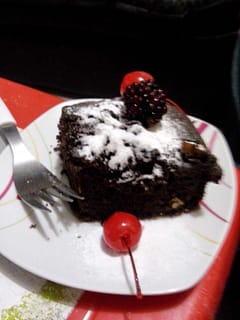 Panqué de chocolate