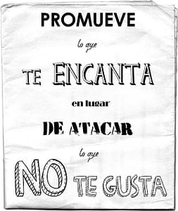 Promueve lo que te encanta 2