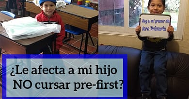 ¿Le afecta a mi hijo no cursar pre-first