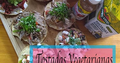 tostadas vegetarianas
