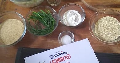 Tortas de papa con quinoa