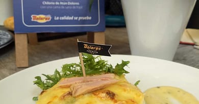 Soufle de chayote y ventresca