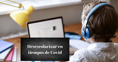 desescolarizar en tiempos de covid