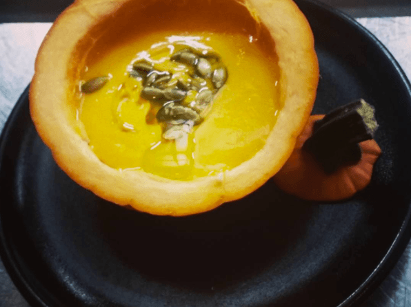 sopa de calabaza de castilla