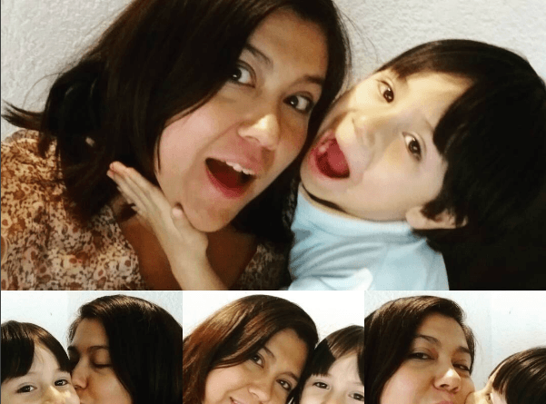 fotos de mamá y angelito