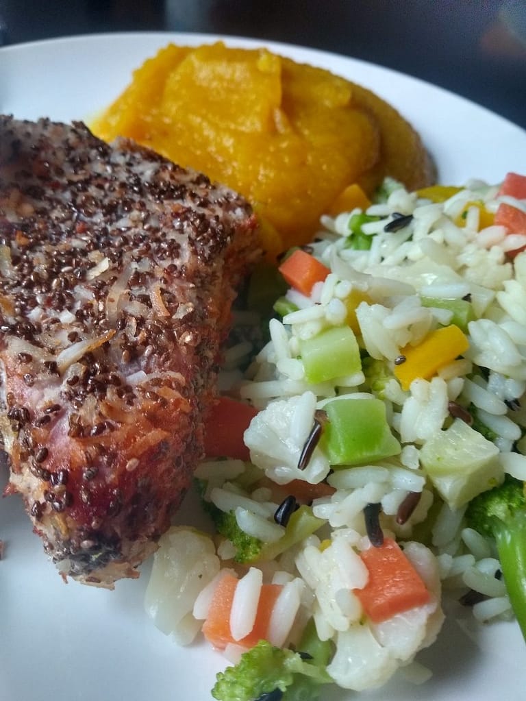 atún en costra