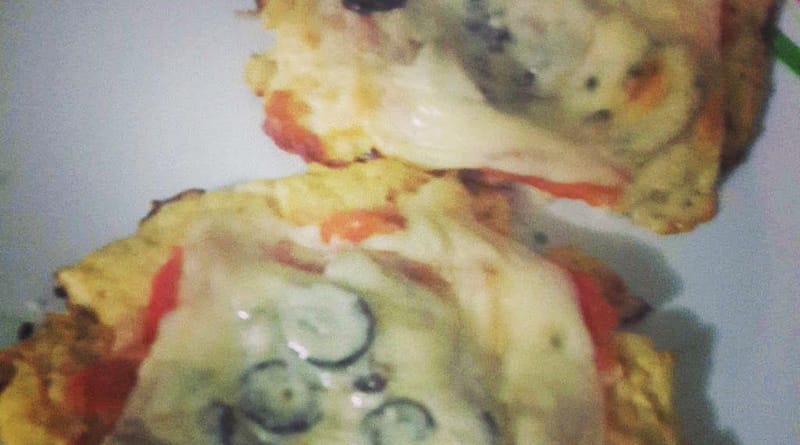 Pizza de coliflor #Lunessincarne 1