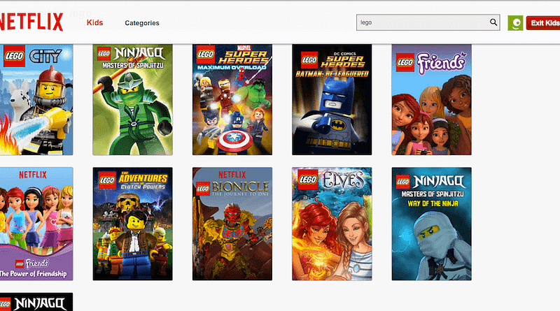 lego netflix