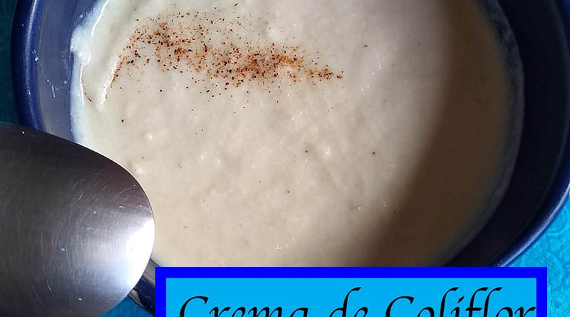 Crema de Coliflor y Almendras 1