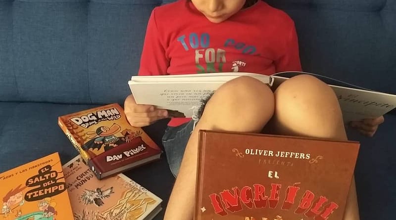 el increíble niño come libros
