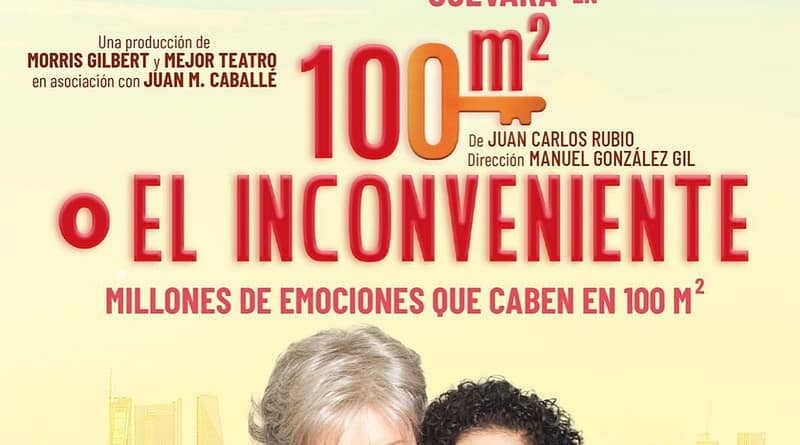 100 metros cuadrados poster con Jacqueline Andere y Ana karina