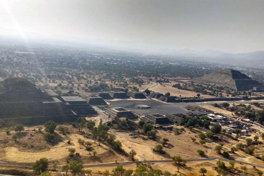 teotihuacan desde el globo 2
