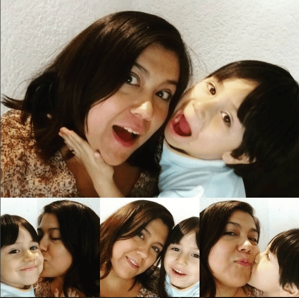 fotos de mamá y angelito