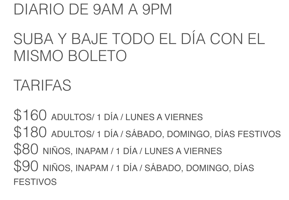 La Cdmx en turibus con tus hijos 2